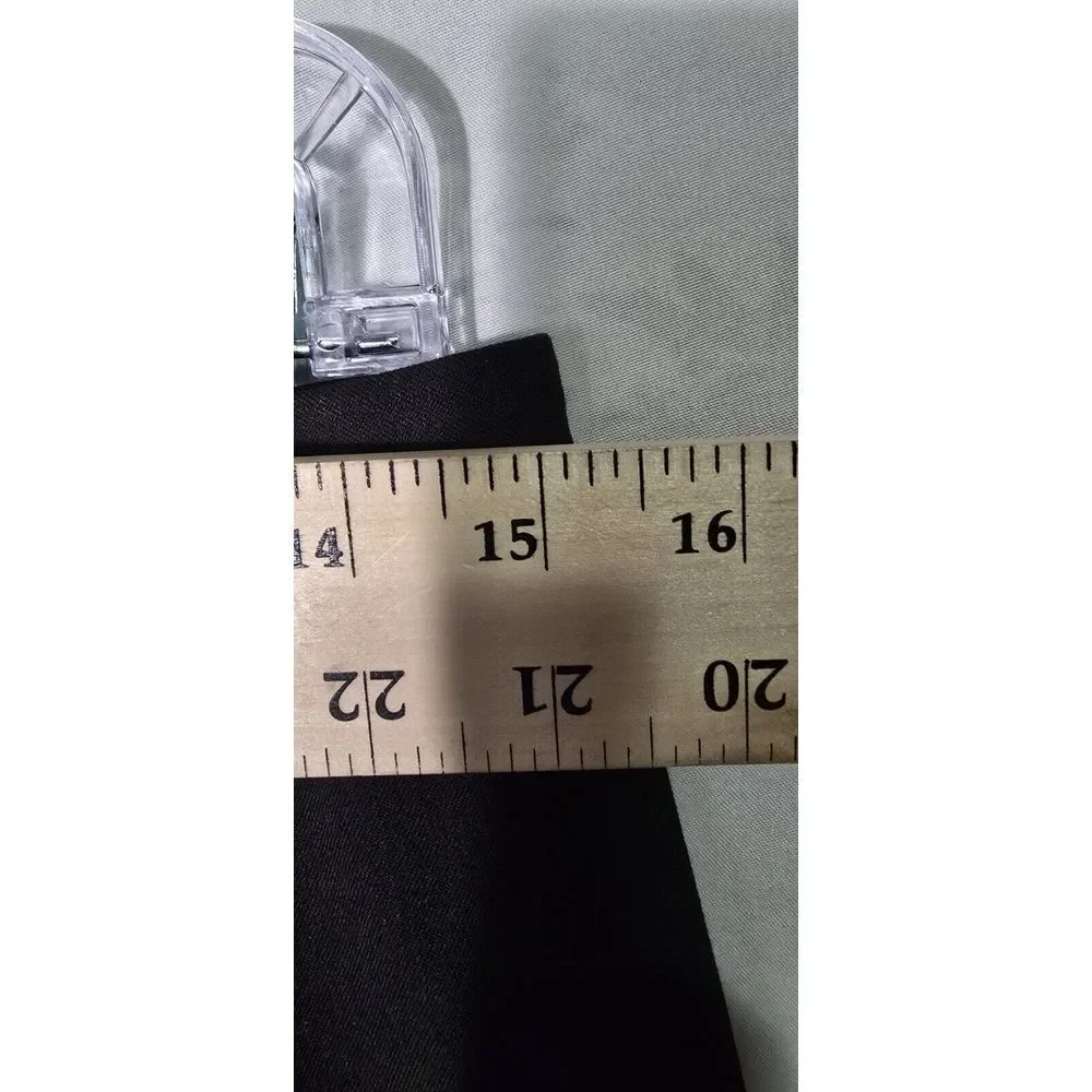 Banana Republic Skirt Womens Size‎ 4P Black Straight & Pencil Wrap Stretch